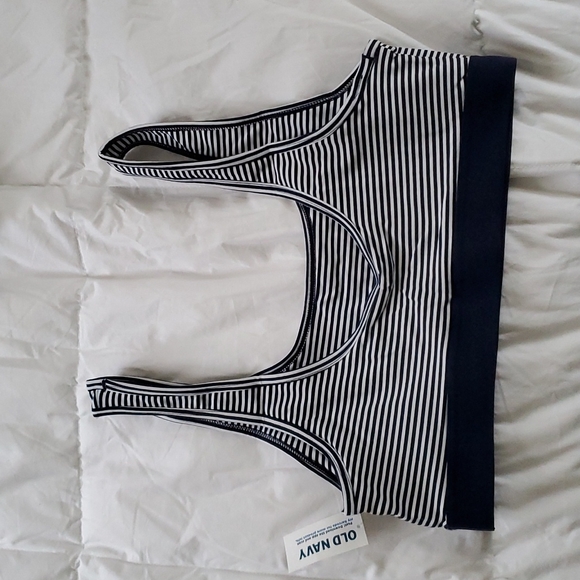 DONATING SOON NWT striped bralette - Picture 6 of 9